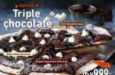 Chocolate-Covered QSR Pizzas