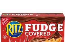 Fudge-Covered Cheese Crackers