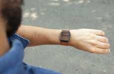 Wood-Topped Wearable Bands