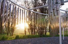 Outdoor Wind Chime Installations