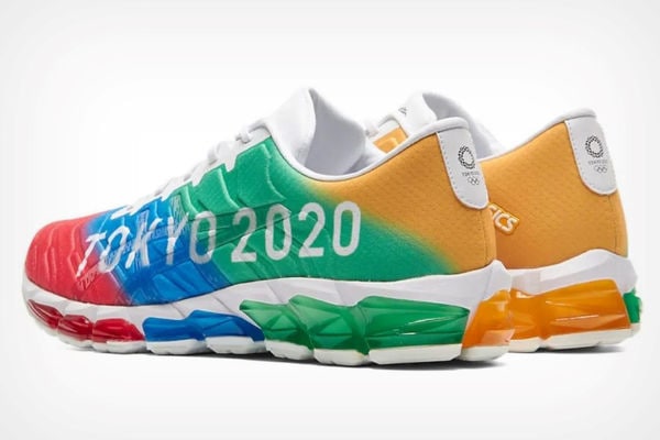 Chromatic Olympic Game Sneakers : Asics Gel-Quantum