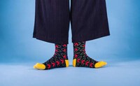 Vibrant African Pride Socks Image 4