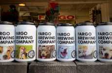 Dog Adoption Beer Cans