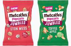 Textural Popcorn Snacks