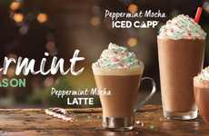 Minty Chocolate Coffees