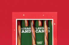 Sausage-Flavored Candy Canes