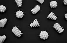 Sculptural Chalk Accessories