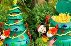 Christmas Tree Popcorn Buckets