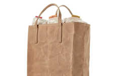 Paper Bag-Inspired Canvas Carriers