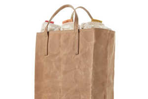 Paper Bag-Inspired Canvas Carriers