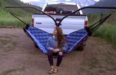 Inflatable Outdoor Camper Hammocks