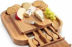 Utensil-Incorporating Serving Boards