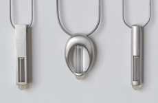 Futuristic DNA Necklaces