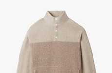 Upcycled Fleece Jacket Pullovers