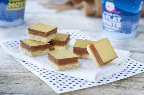 Gold-Dusted Shortbread Bites