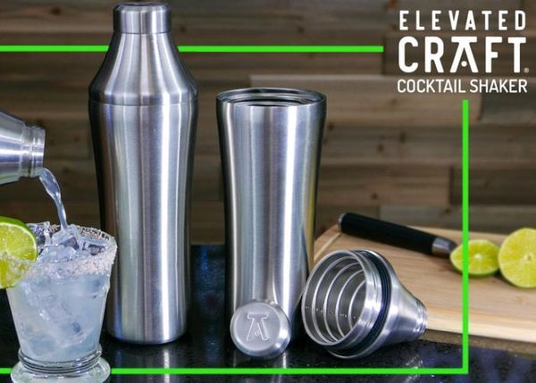 Vacuum-Sealed Cocktail Mixers : Elevated Craft Cocktail Shaker