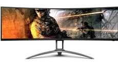 Curved Picture-by-Picture Gaming Monitors