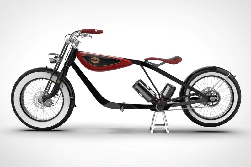 Modernized Electric Cruiser Bikes