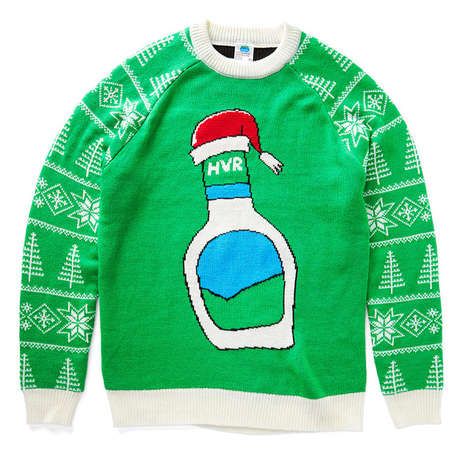 Condiment-Themed Holiday Sweaters