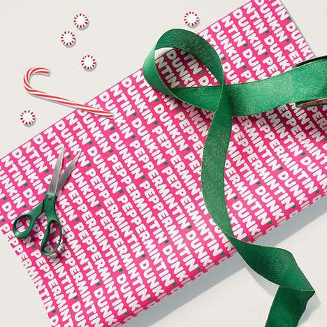 Seasonal QSR Wrapping Papers