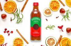 Festively Spiced Kombucha Beverages