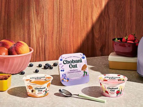 Oat-Based Yogurt Alternatives