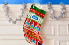 Condiment-Filled Christmas Stockings