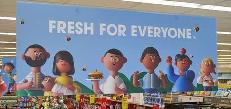 Animated Grocery Ad Campaigns