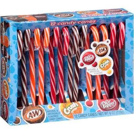 Soda-Flavored Candy Canes