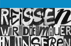 Berlin Wall-Inspired Typefaces
