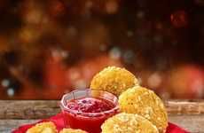 Melted Camembert Cheese Bites