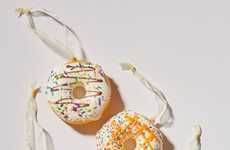 Donut-Themed Christmas Ornaments