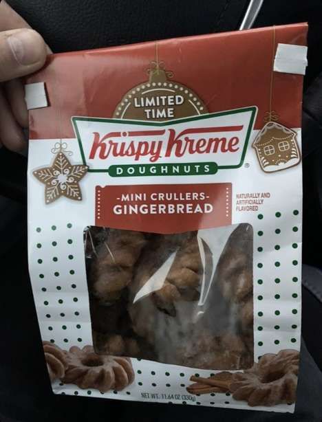 Mini Gingerbread Donuts
