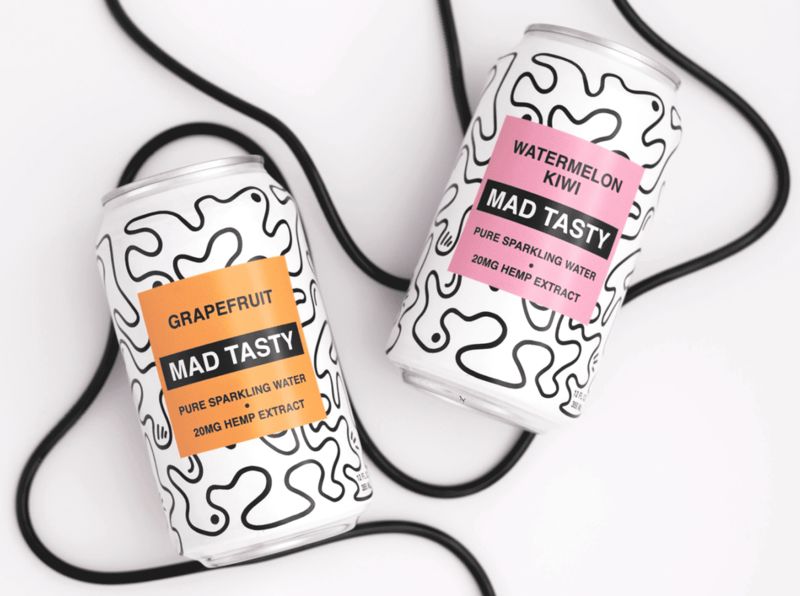 CBD-Infused Sparkling Water