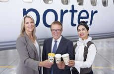 Canadian Airline Beverage Partnerships