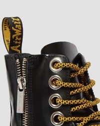 Chunky Glossy Platform Boots Image 2