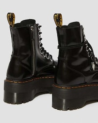 Chunky Glossy Platform Boots Image 4