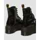 Chunky Glossy Platform Boots Image 4