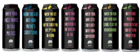 Awkward Holiday Moments Cans
