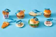 Hand-Painted Fast Food Baubles