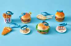 Hand-Painted Fast Food Baubles