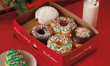 Christmasy Chromatic Donut Menus