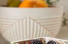 Dainty Ceramic Berry Strainers