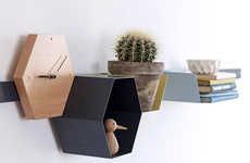 Shapeshifting Wall Shelving