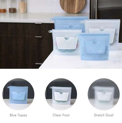 Sustainable Silicone Food Bags