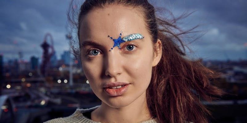 Festive Eyebrow Pop-Ups