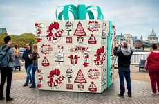 Gift Box Burger Giveaways