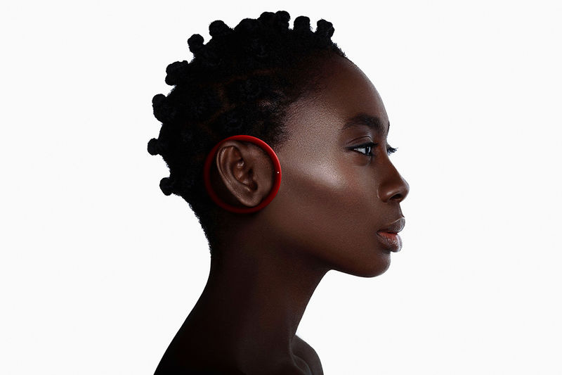 Futuristic Open-Ear Headphones