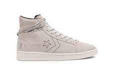 Inside-Out Leather Sneakers