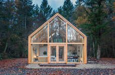 Eco-Friendly Wood-Clad Cabins